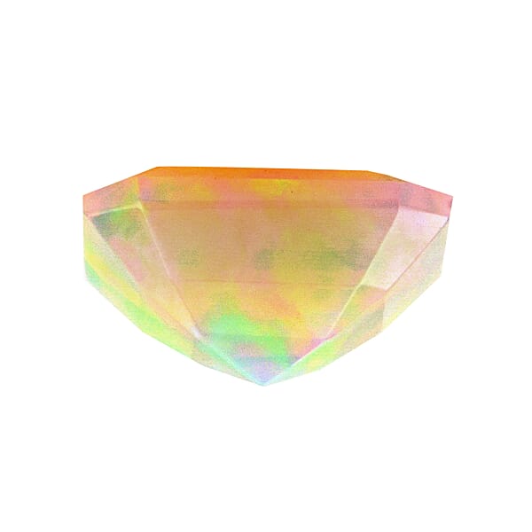 AAAA Asscher Cut Ethiopian Welo Opal (Sqr 10x10 Mm) 2.00 Ctw