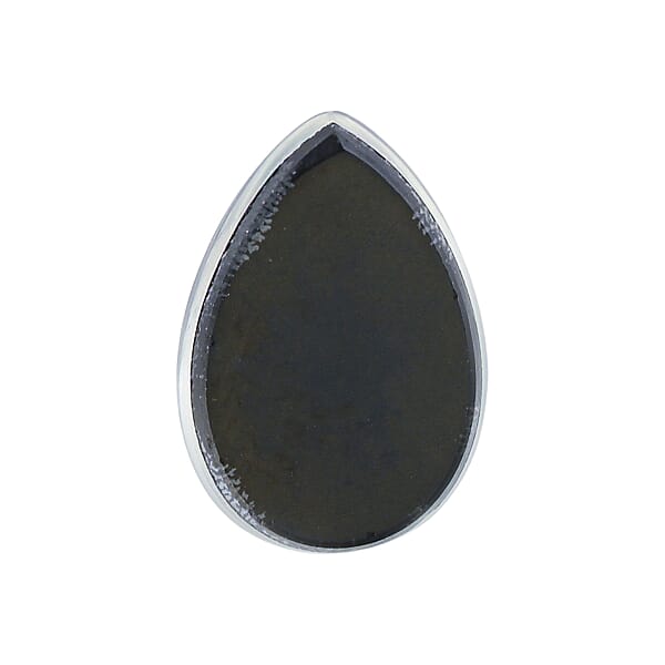 AAAA Australian Black Ridge Opal Triplet (Pear 12x8 Mm) 2.00 Ctw