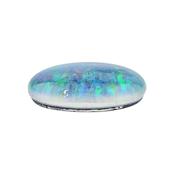 AAAA Australian Lightning Ridge Opal Triplet (Oval 9x7 Mm) 1.20 Ctw