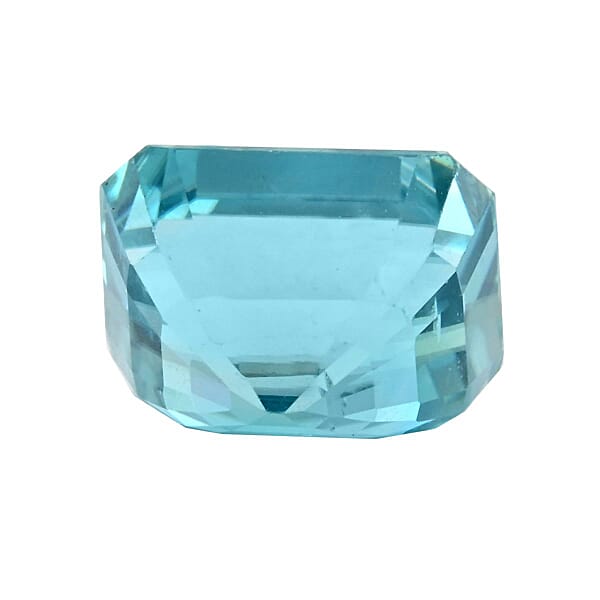 AAAA Cambodian Blue Zircon (Oct Free Size) 4.00 Ctw