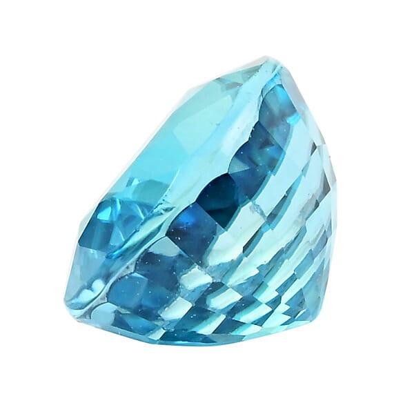 AAAA Cambodian Blue Zircon (Ovl Free Size) 2.00 Ctw