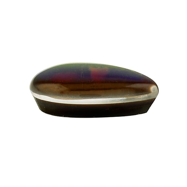AAAA Canadian Ammolite (Pear 8x6 Mm) 0.75 Ctw