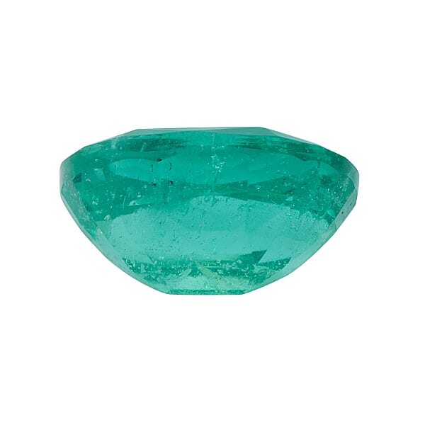 AAAA Gemfields Emerald (Oval 8x6 Mm) 1.20 Ctw