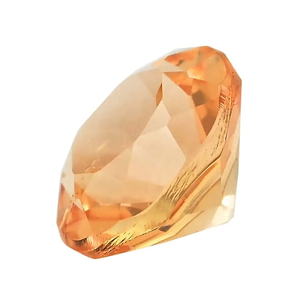 AAAA Imperial Topaz Set Of 2 (Rnd 5 Mm) 1.00 Ctw