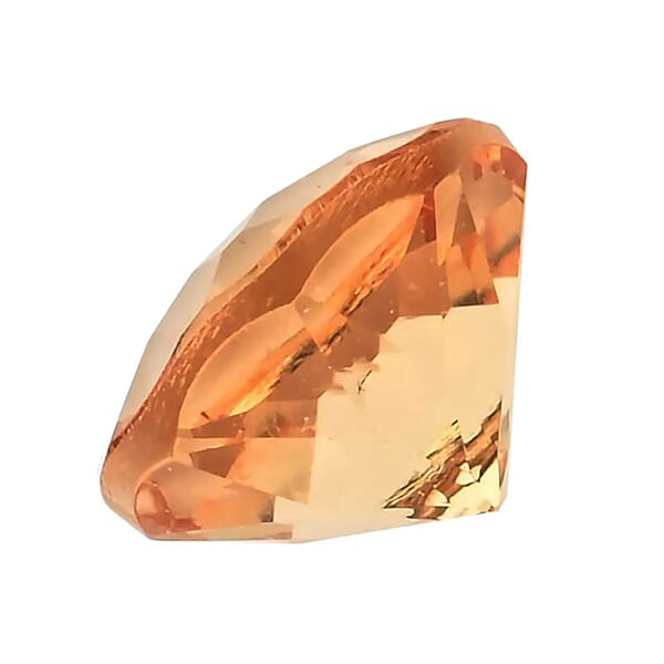 AAAA Imperial Topaz Set Of 2 (Rnd 5 Mm) 1.00 Ctw