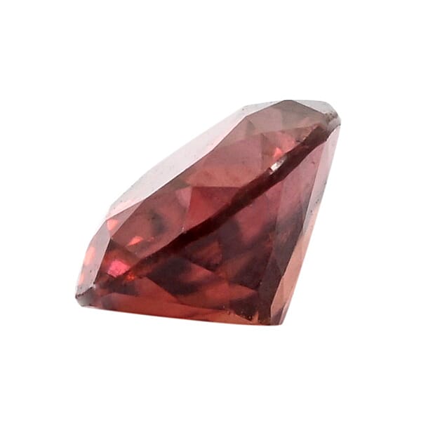 AAAA Imperial Zircon Set Of 2 (Ovl 8x6 Mm) 3.30 Ctw