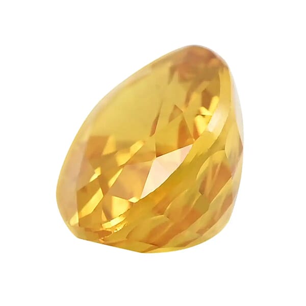 AAAA Madagascar Yellow Sapphire (Ovl 7x5 Mm) 0.80 Ctw