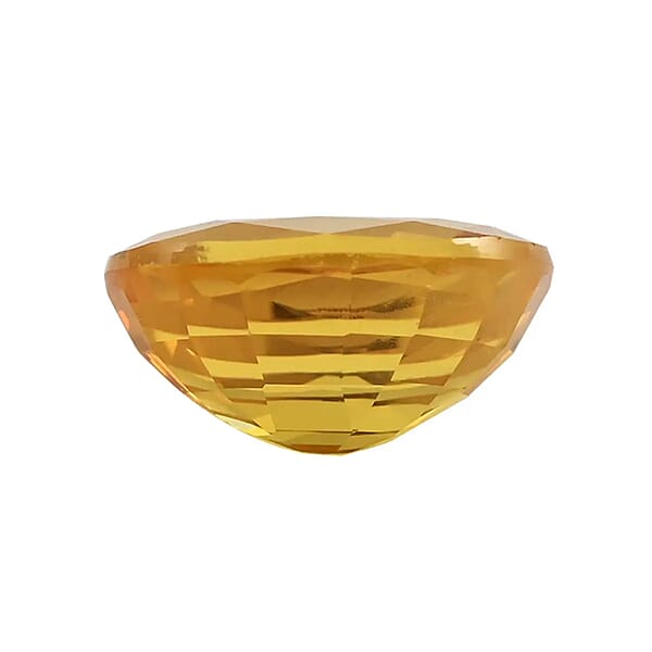 AAAA Madagascar Yellow Sapphire (Ovl 7x5 Mm) 0.80 Ctw