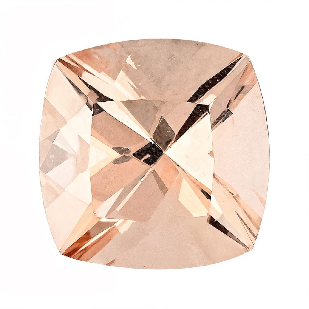 AAAA Marropino Morganite (Cush 12x12 mm) 6.00 ctw