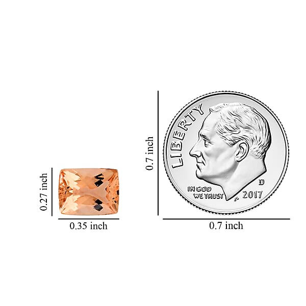 AAAA Marropino Morganite (Cush 9x7 Mm) 2.00 Ctw