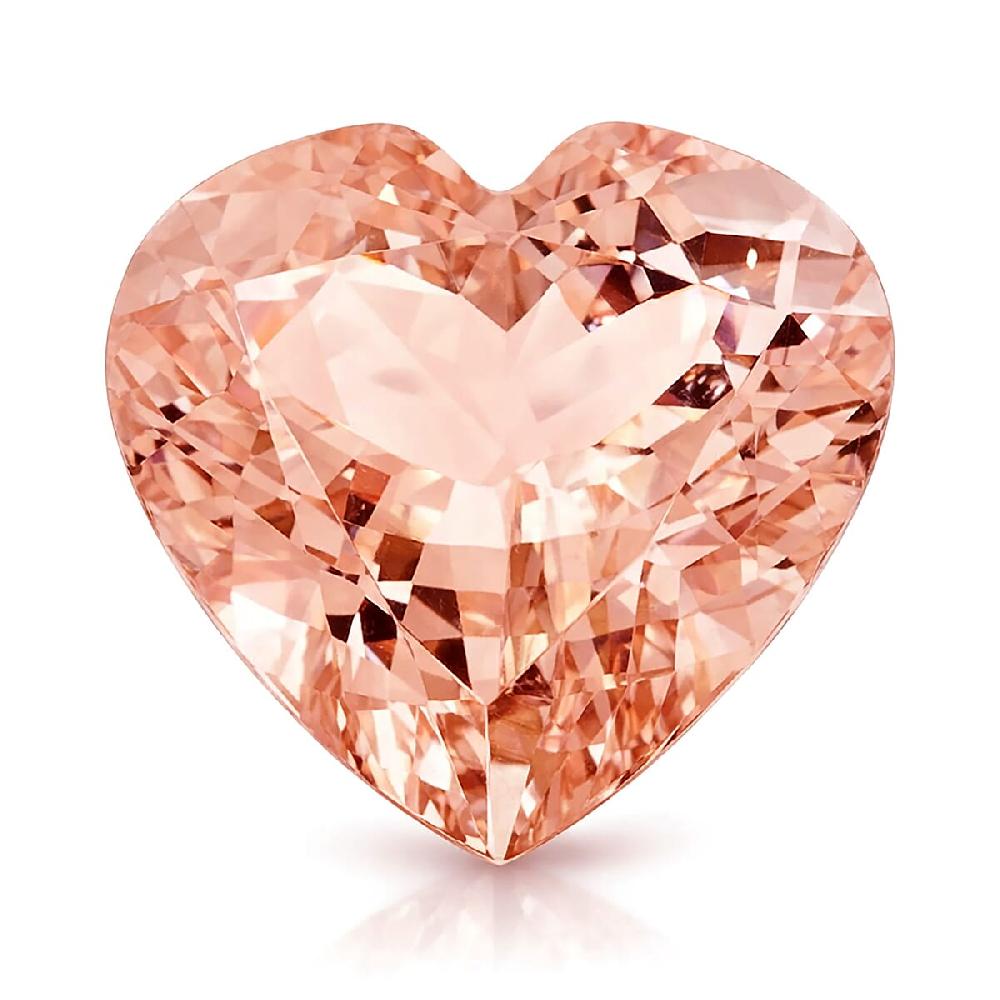 AAAA Marropino Morganite (Hrt 11 mm) 3.50 ctw