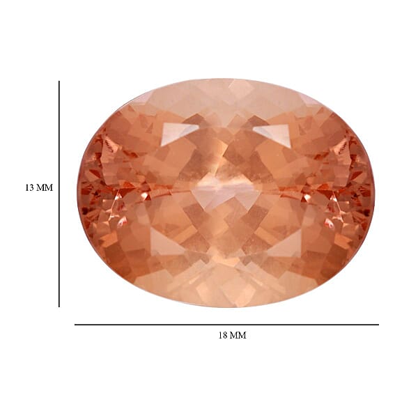AAAA Marropino Morganite (Ovl 18x13 Mm) 11.00 Ctw