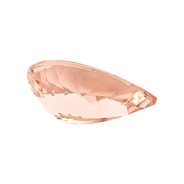 AAAA Marropino Morganite (Pear 13x10 Mm) 4.80 Ctw