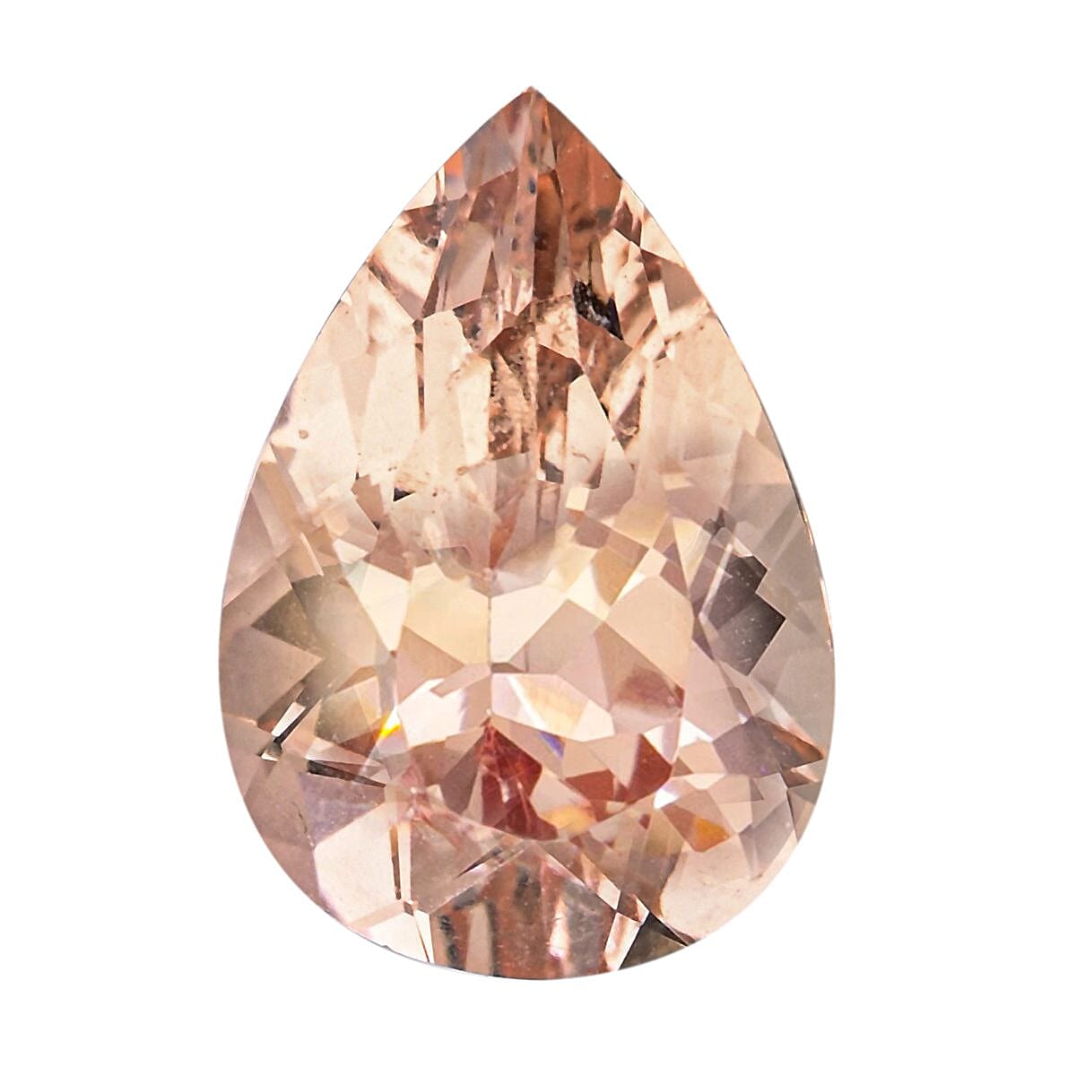 AAAA Marropino Morganite (Pear 13x9 mm) 3.35 ctw