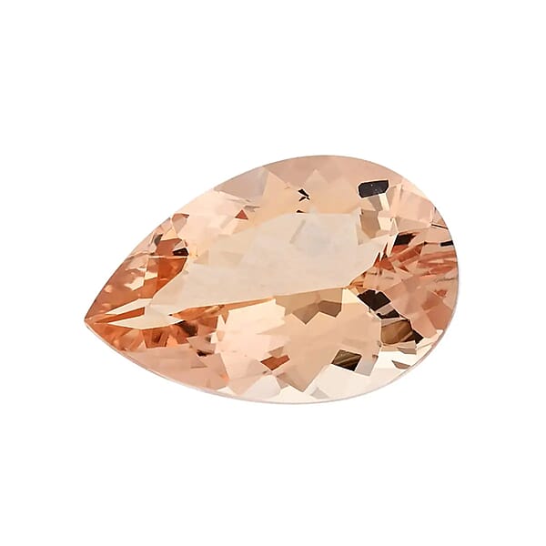 AAAA Marropino Morganite (Pear 15x10 Mm) 4.50 Ctw