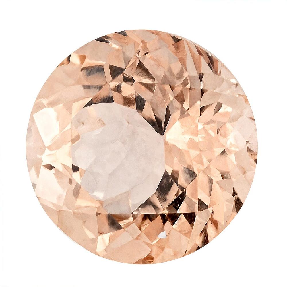 AAAA Marropino Morganite (Rnd 12 mm) 6.00 ctw