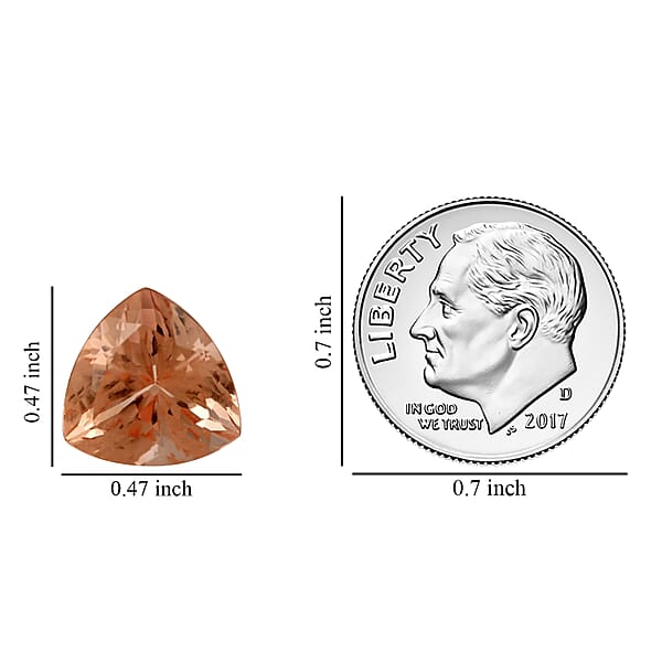 AAAA Marropino Morganite (Trl 12 Mm) 5.00 Ctw