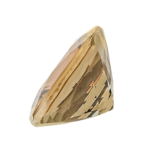 AAAA Natural Golden Tanzanite (Square Cush 7x7 Mm) 1.50 Ctw