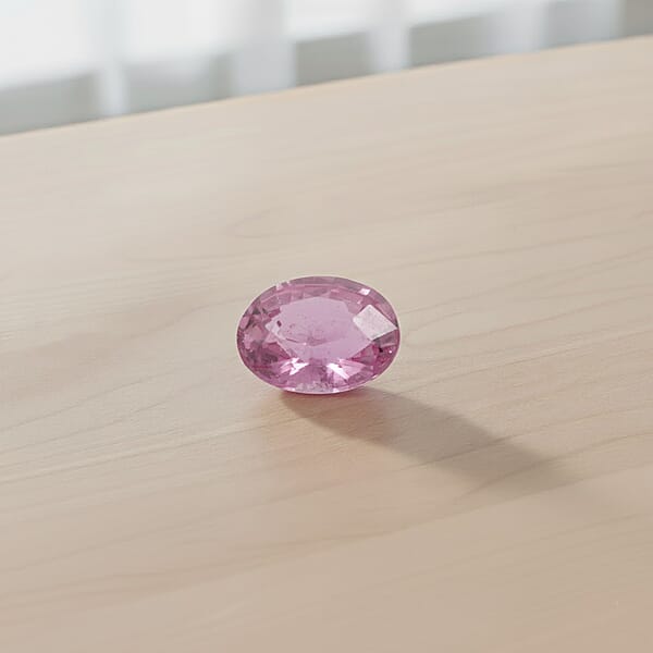 AAAA Natural Pink Sapphire (Ovl Free Size) 1.00 Ctw