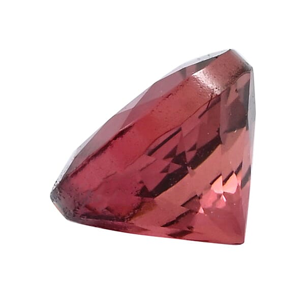 AAAA Ouro Fino Rubellite Set Of 2 (Rnd 5 Mm) 1.00 Ctw