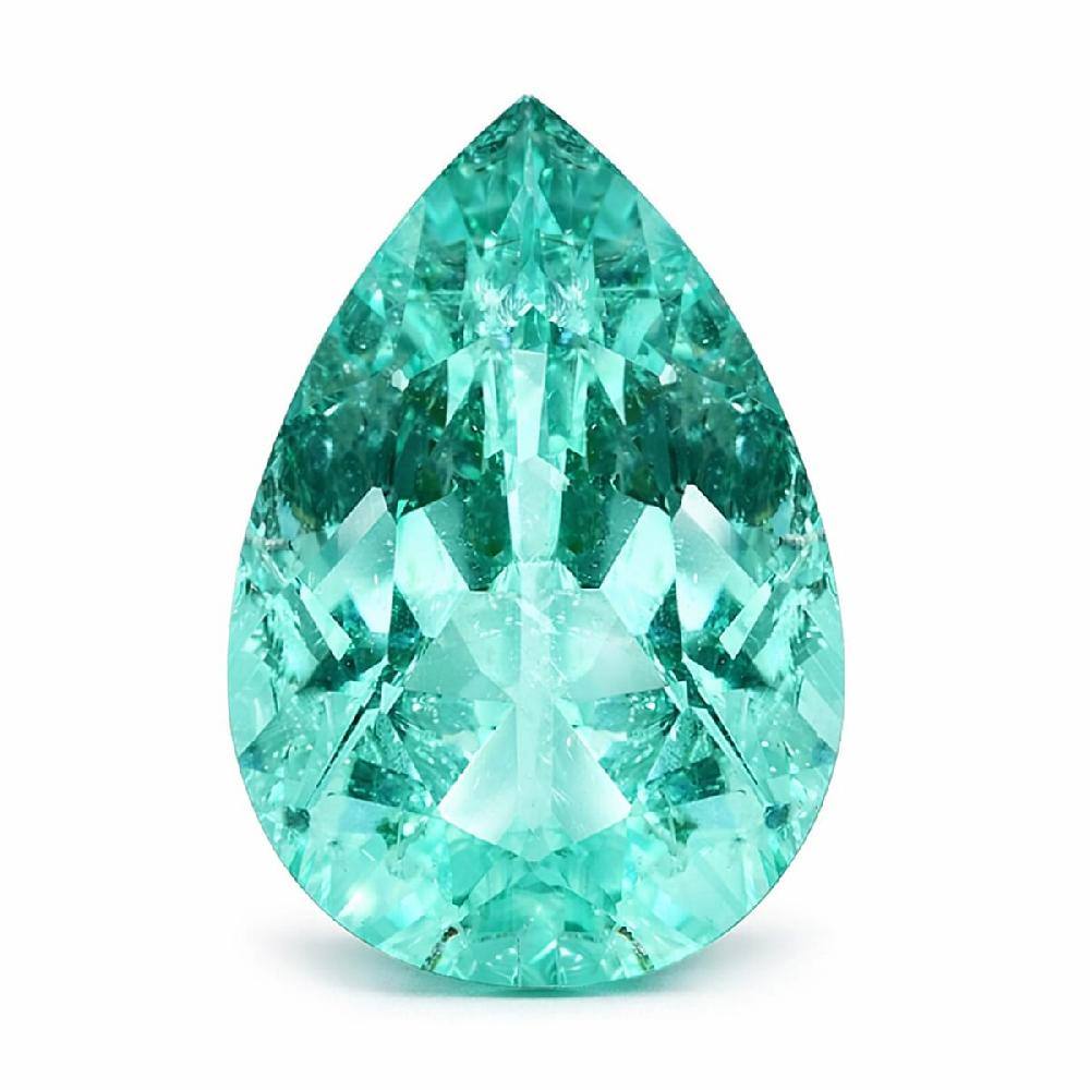 AAAA Paraiba Tourmaline (Pear Free Size) 1.50 ctw