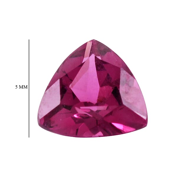 AAAA Radiant Ember Garnet Set Of 2 (Trl 5 Mm) 1.00 Ctw