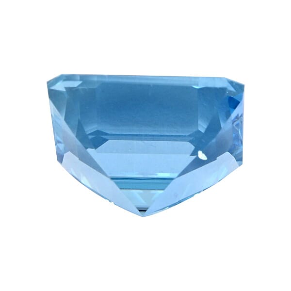 AAAA Santa Maria Aquamarine (Asscher 9 Mm) 2.72 Ctw