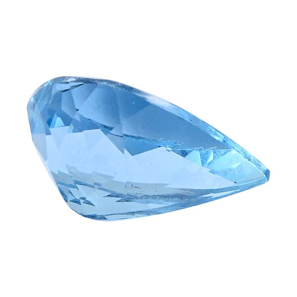 AAAA Santa Maria Aquamarine (Pear Free Size) 1.00 Ctw
