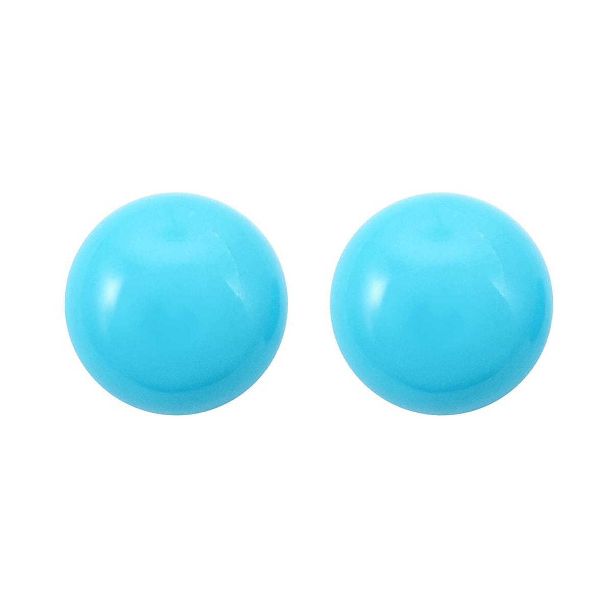 AAAA Sleeping Beauty Turquoise Set of 2 (Rnd 8 mm) 3.80 ctw