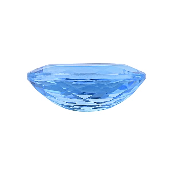 AAAA Swiss Blue Topaz (Oval 18x13 Mm) 14.00 Ctw