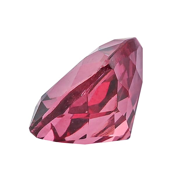 AAAA Tanzanian Raspberry Garnet (Cush 7x7 Mm) 2.00 Ctw