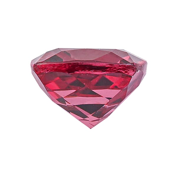 AAAA Tanzanian Raspberry Garnet (Cush 7x7 Mm) 2.00 Ctw