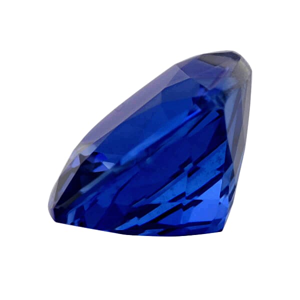 AAAA Tanzanite (Cush 7x5 Faceted Cut) 1.00 Ctw