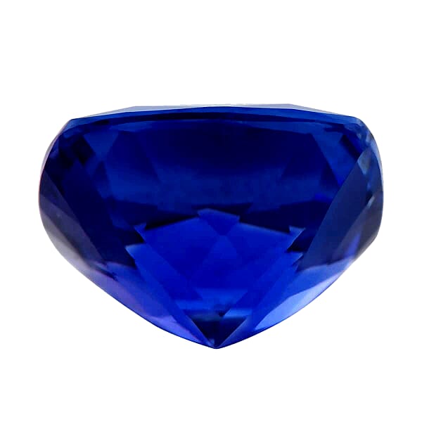 AAAA Tanzanite (Cush 7x5 Faceted Cut) 1.00 Ctw