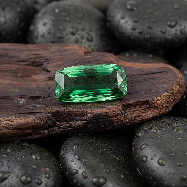 AAAA Tsavorite Garnet (Cush Free Size) 1.00 Ctw