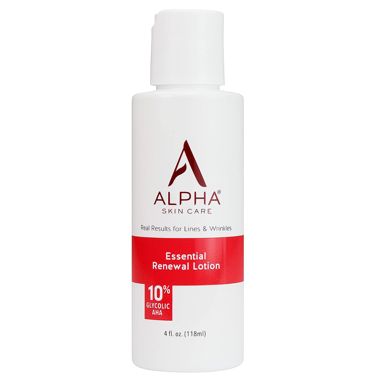 ALPHA Skincare Essential Renewal Lotion with 10% Glycolic AHA (4oz)