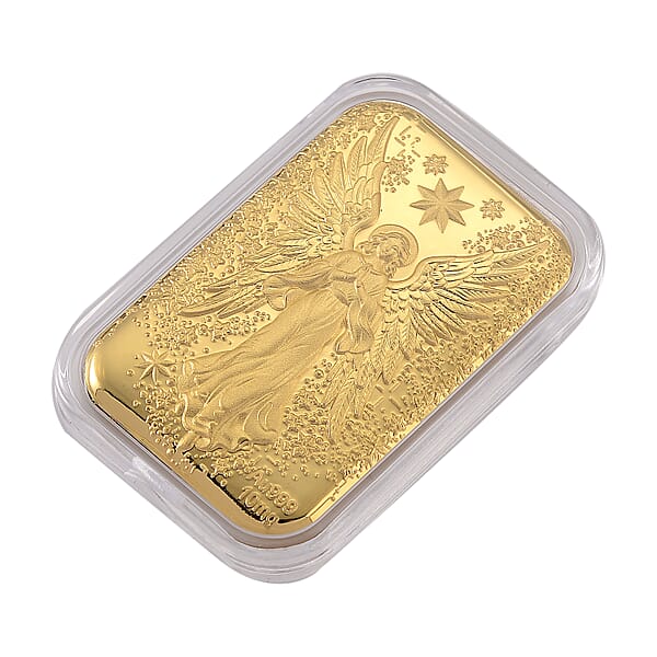 Ankur Treasure Chest 24K Golden Angel Emboss Sheet (31x45.5mm) 10mg