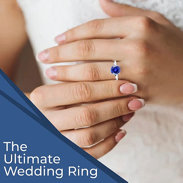 Ankur Treasure Chest Rhapsody Certified AAAA Tanzanite Ring Diamond Accent Ring 950 Platinum Ring Solitaire Ring Tanzanite Solitaire Ring 5.90 Grams 4.25 Ctw
