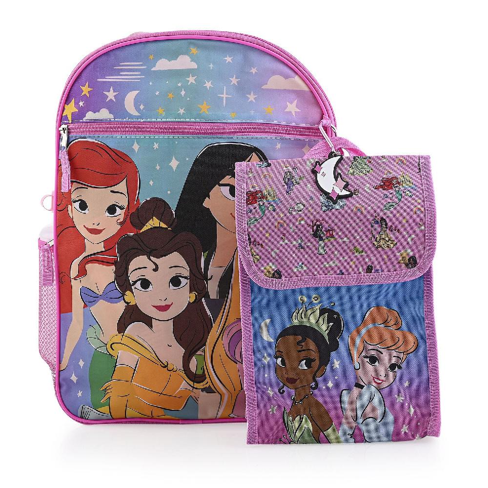 Back to School Deal Closeout 5pc 16 Disney Princesses Backpack Set