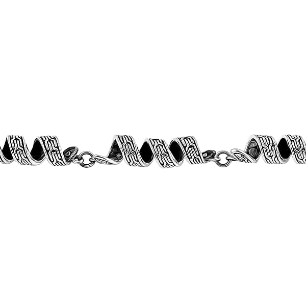 Bali Legacy Milky Way Tulang Naga Chain Necklace In Sterling Silver 35.97 Grams 20 Inches