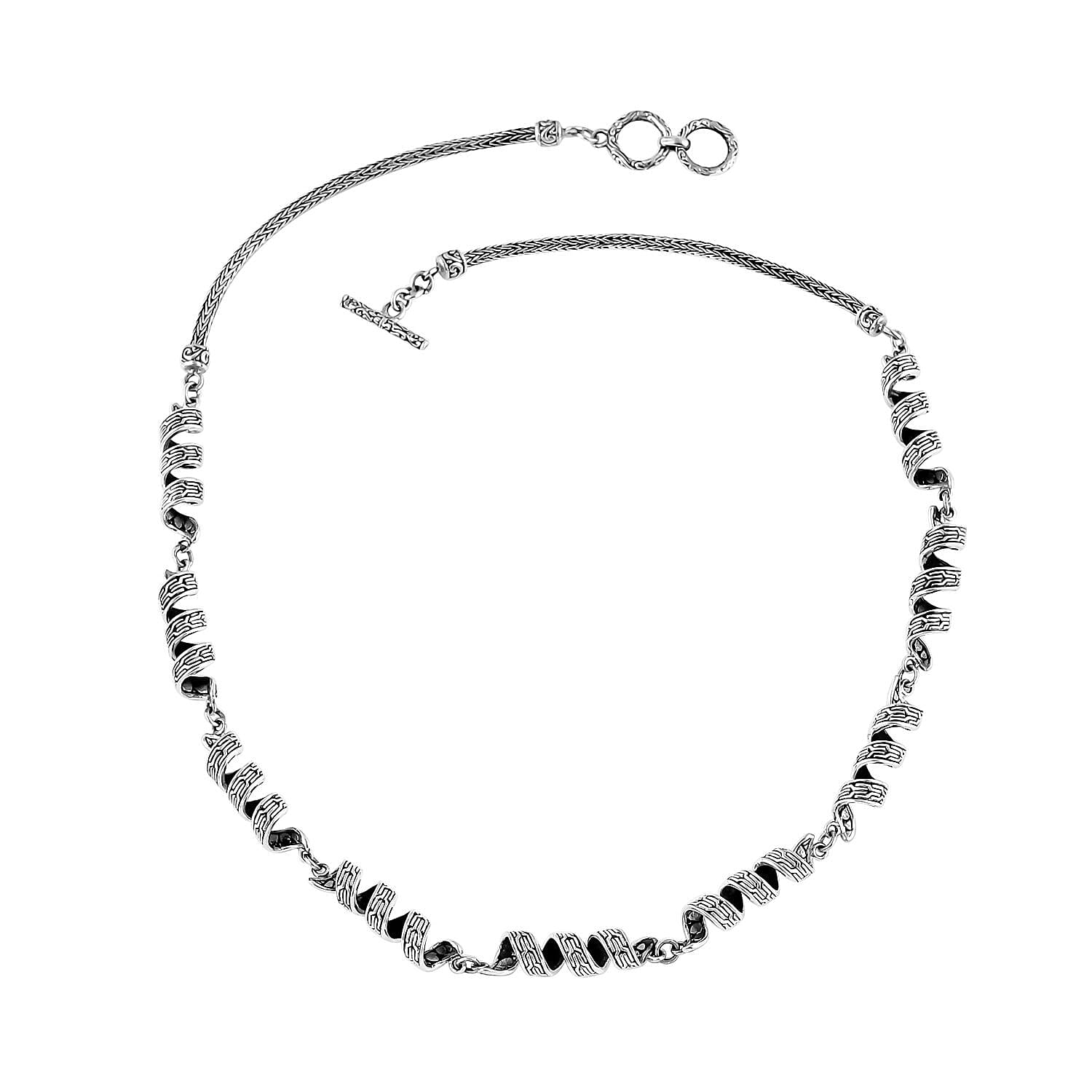 Bali Legacy Milky Way Tulang Naga Chain Necklace in Sterling Silver 35.97 Grams 20 Inches