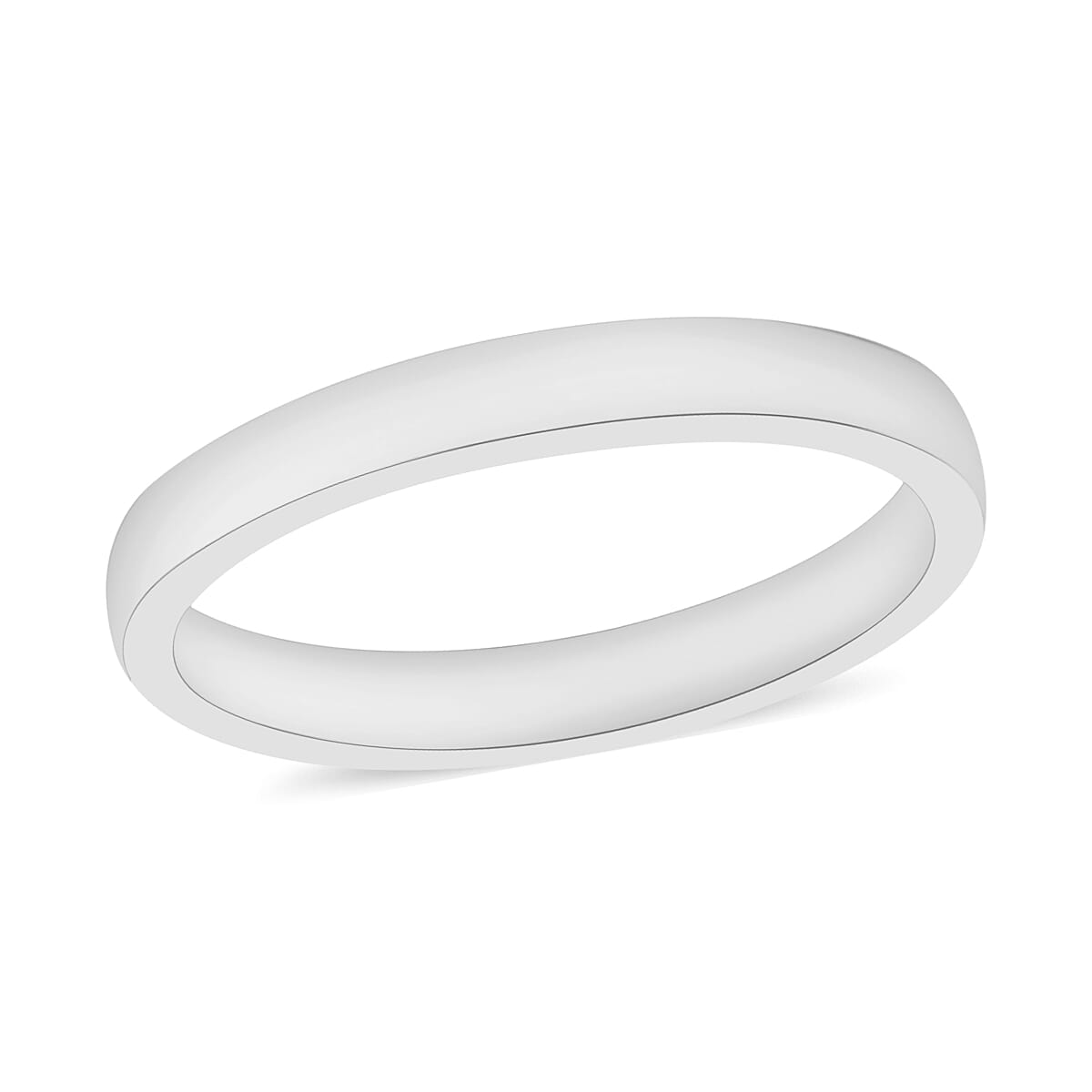 Band Ring in 14K White Gold 3.50 Grams (Del. in 10-12 Days)