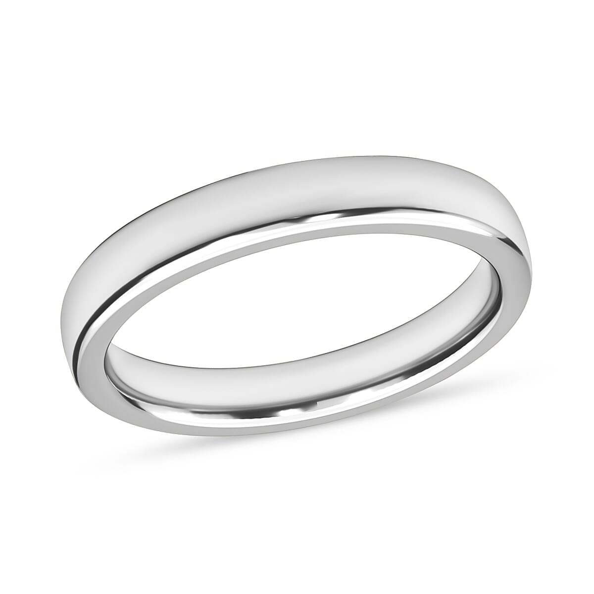 Band Ring in 18K White Gold 4.80 Grams (Del. in 10-12 Days)