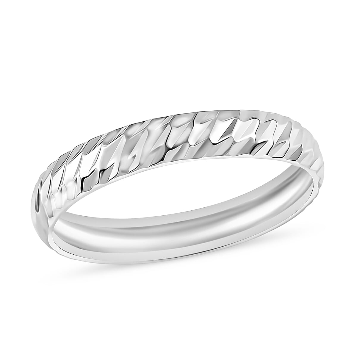 Band Ring in 950 Platinum 3 Grams (Del. in 10-12 Days)