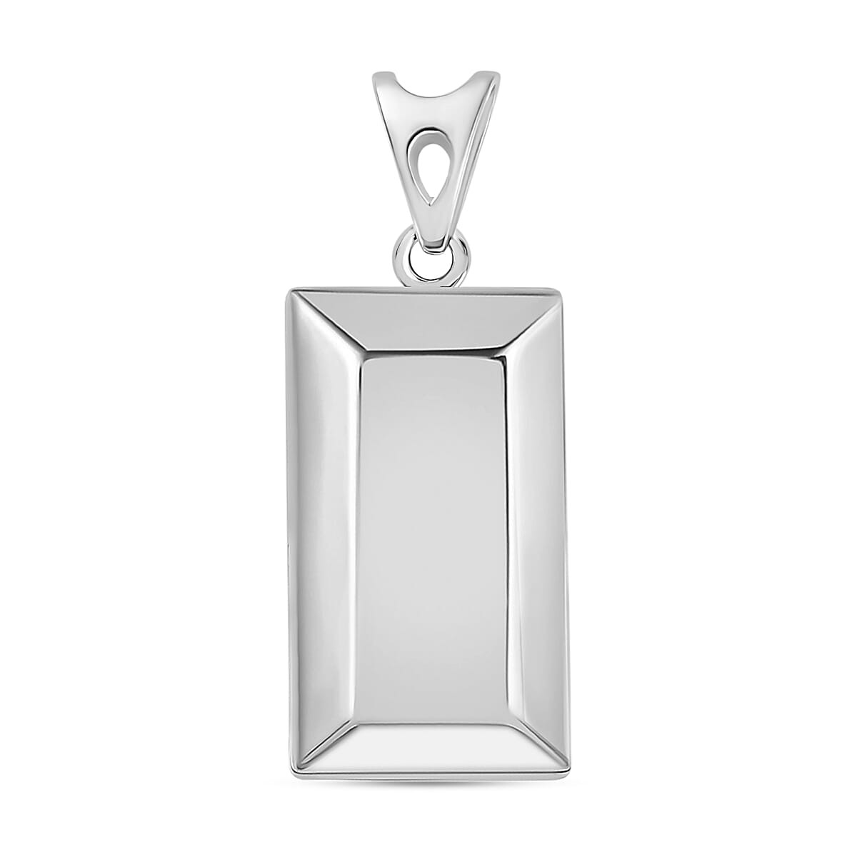 Bar Pendant without Chain in 14K White Gold (Del. in 10-12 Days)