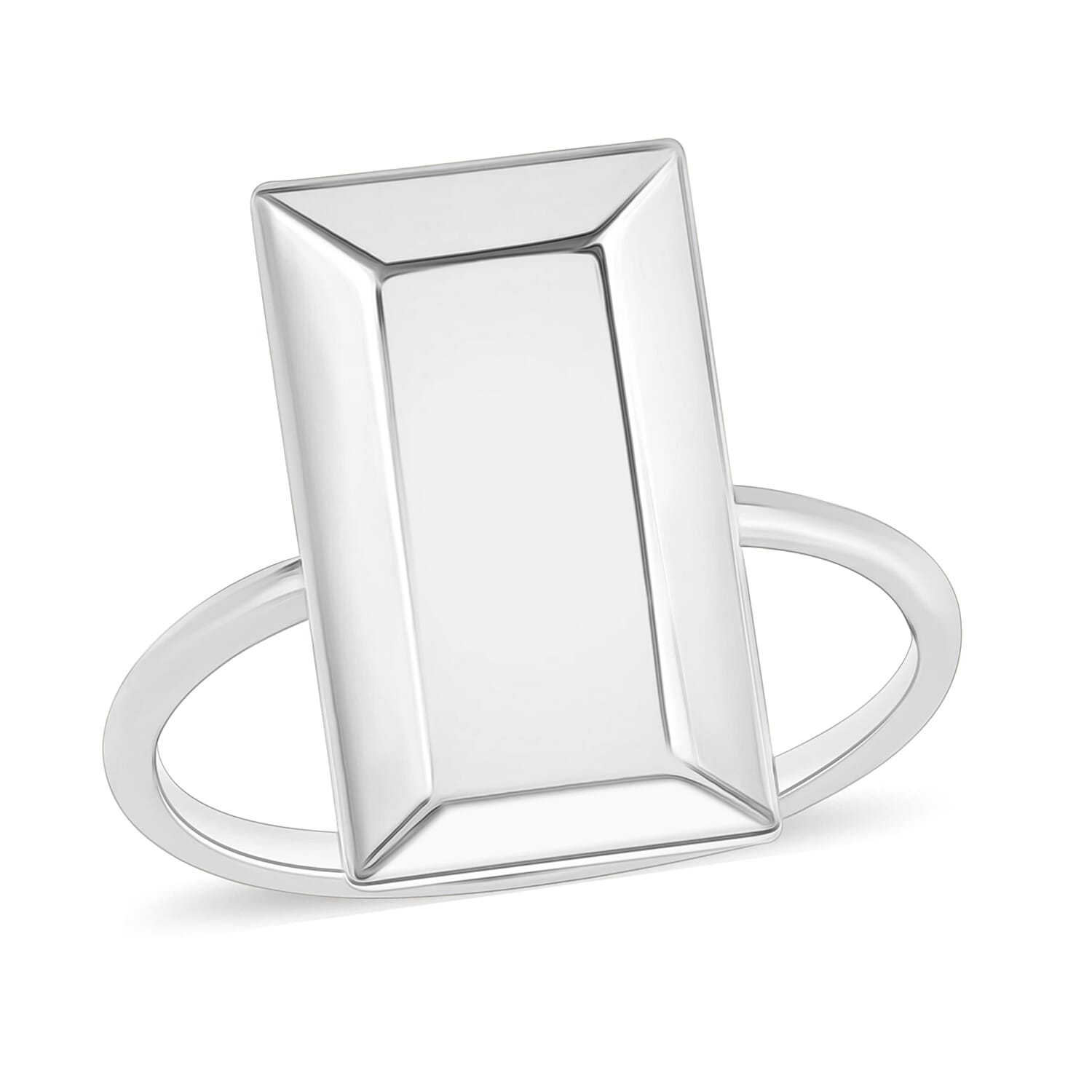 Bar Ring in 10K White Gold 1.90 Grams (Del. in 10-12 Days)