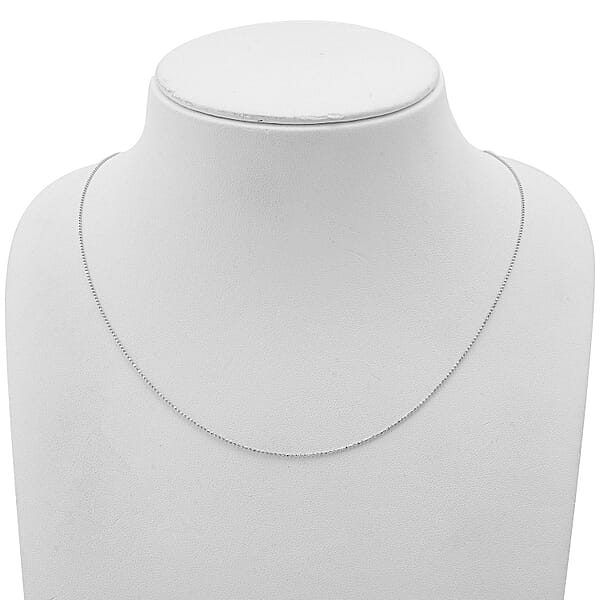 Beaded Chain Necklace In 950 Platinum 2.85 Grams 20 Inches