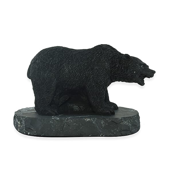 Bear Shungite Figurine 5x3 Approx. 2913.00 Ctw