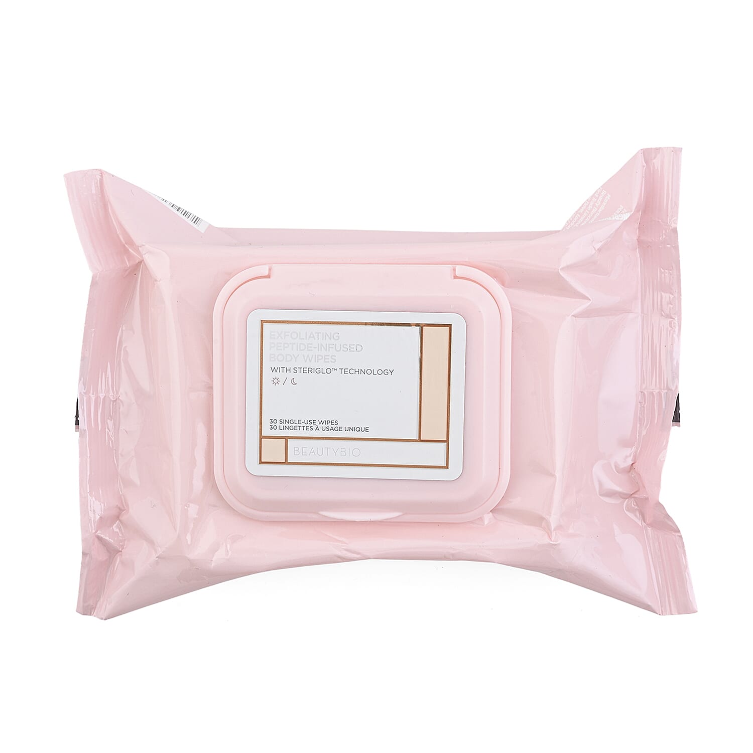 BeautyBio Exfoliating Peptide-Infused Body Wipes 30ct