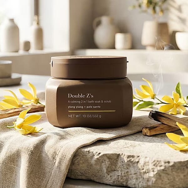 BODY BY TPH Double Z’s 2 In 1 Bath Soak & Sugar Scrub (10oz)-Ylang Ylang & Palo Santo